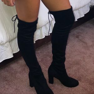 Above knee boots